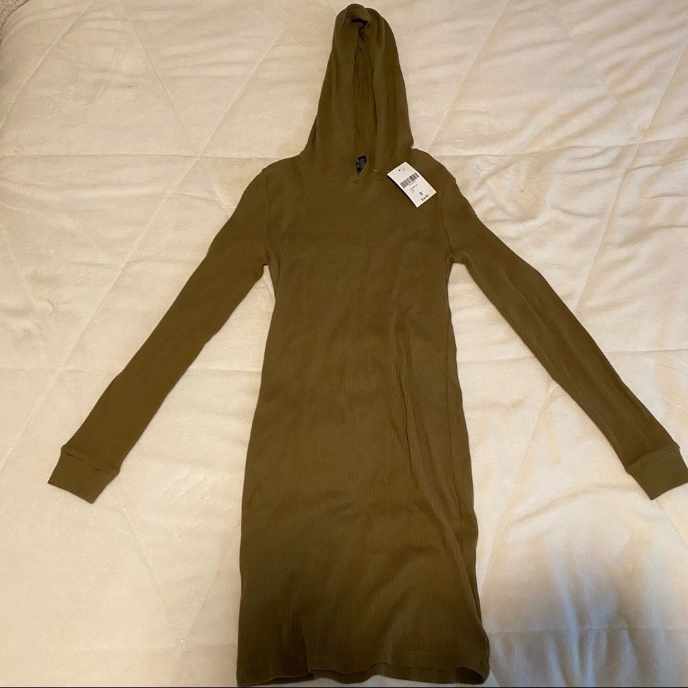 Olive Knit Dress